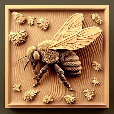 3D модель Bombus ruderatus (STL)